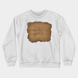 Divine rivals quote Crewneck Sweatshirt